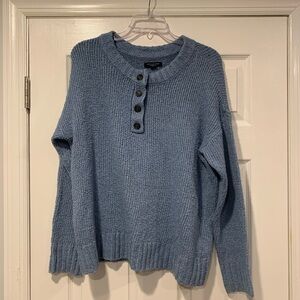 American Eagle Jegging Fit Henley Sweater